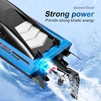 Rc Boats 40 Km/h 2.4G Dual Motor Upgrade Remote Control High Efficiency Speed Paired Waterproof Provides Rc Speed Boat for Boy 2
