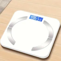 1pc body fat scale, electronic fat measurement scale, human home intelligent battery powered weight scale (without battery) 2