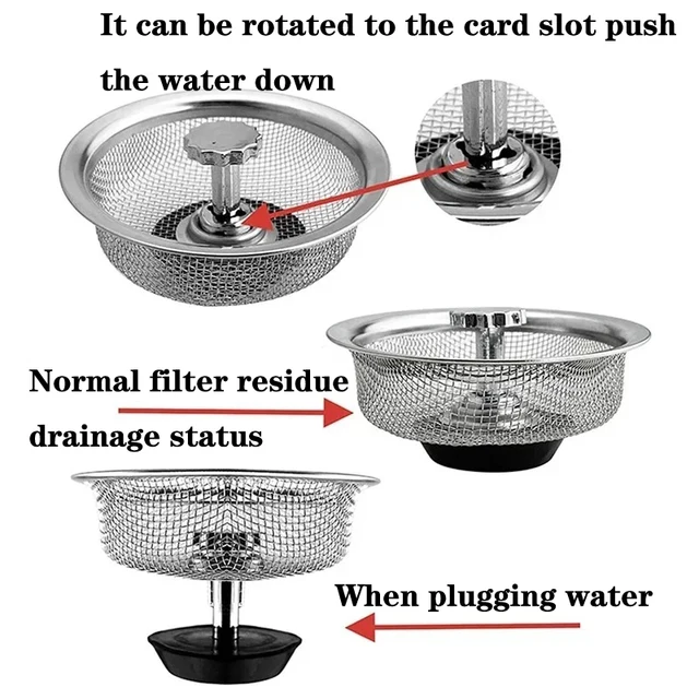 Stainless Steel Sink Strainer 6