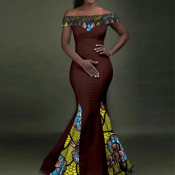 Alternative view of Amina Ankara Mermaid Dress