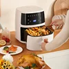 Air fryer household multifunctional electric oven large capacity automatic 4