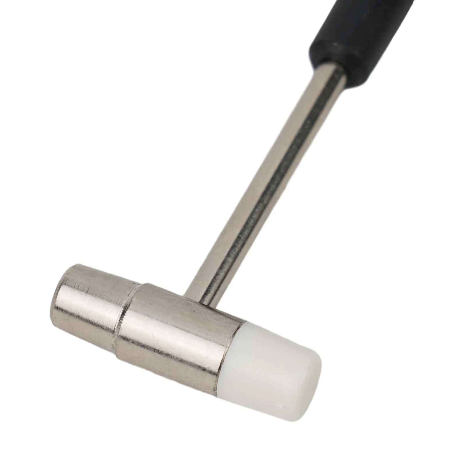 1 Stück Mini-Hammer Reparaturwerkzeug Metall-Gummi-Hammer Doppelkopf Tragbarer Hammer für DIY Schmuck- und Uhrenreparatur Handwerkzeuge – Detail 15