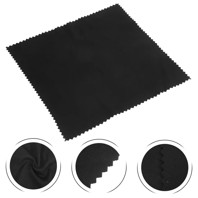 10 Pcs Microfiber Cleaning Rag Musical Instrument Care Cloth Guitar Piano Wipe Supply Fabric Flannel