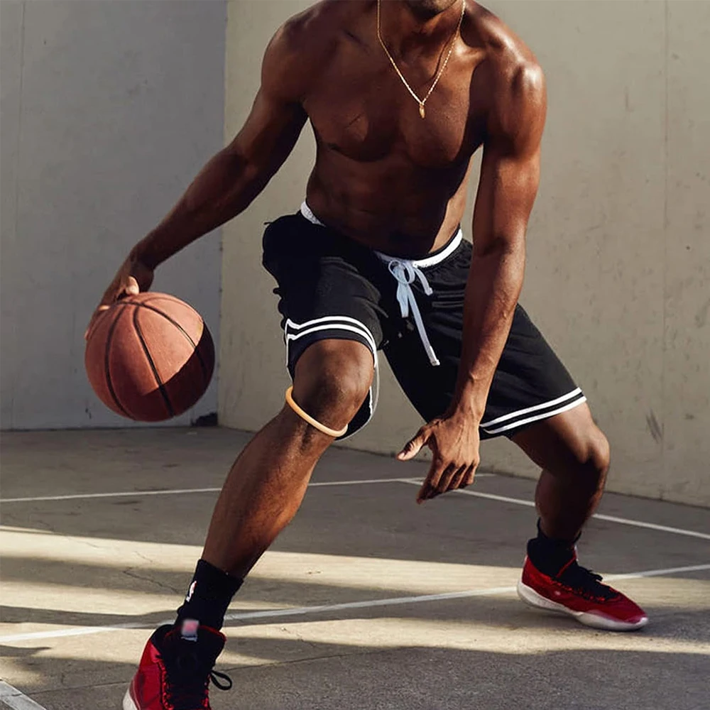 Fascia Per Ginocchio ANAMPION - Supporto Patellare Per Sport, Unisex, Giallo - Foto 11