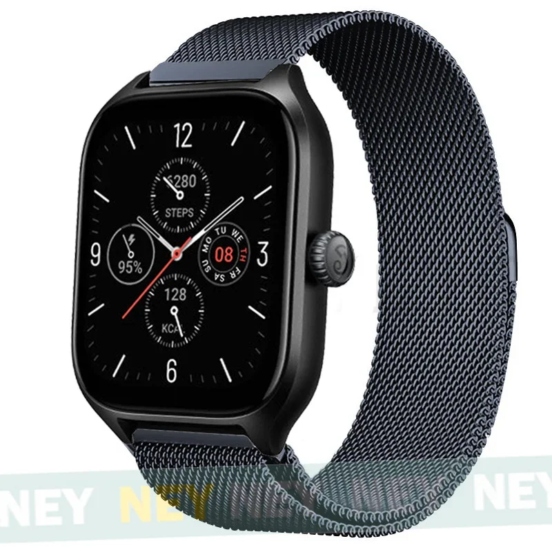 Elegant Milanese Loop Metal Bracelet Watch Band, 20mm/22mm, Universal Fit