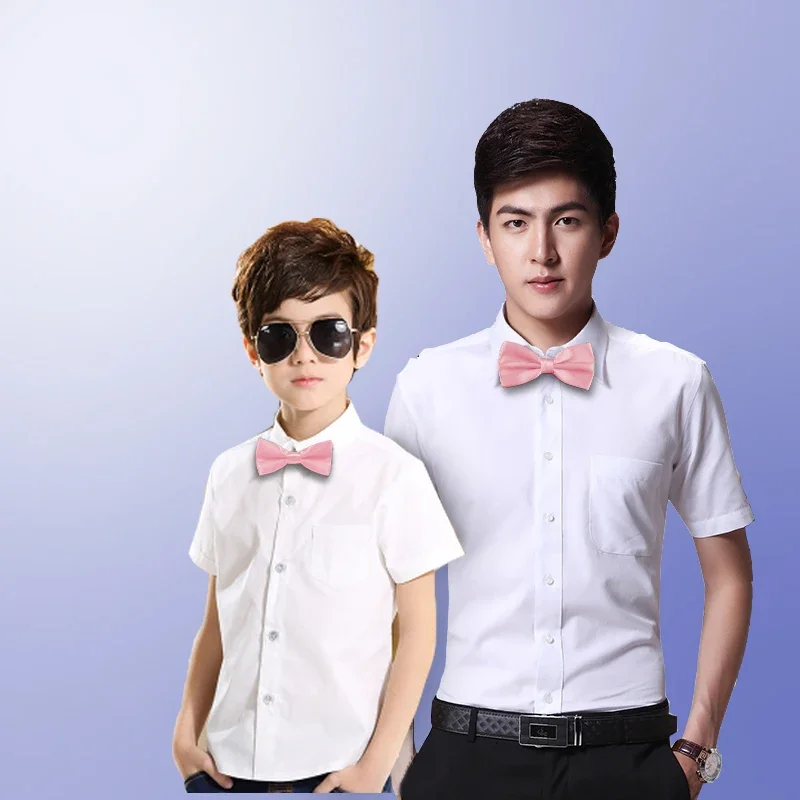 Father and Son Men's Bow Tie Classic Kids For Men Boys set Ties Bowknot Party 2pcs bow tie