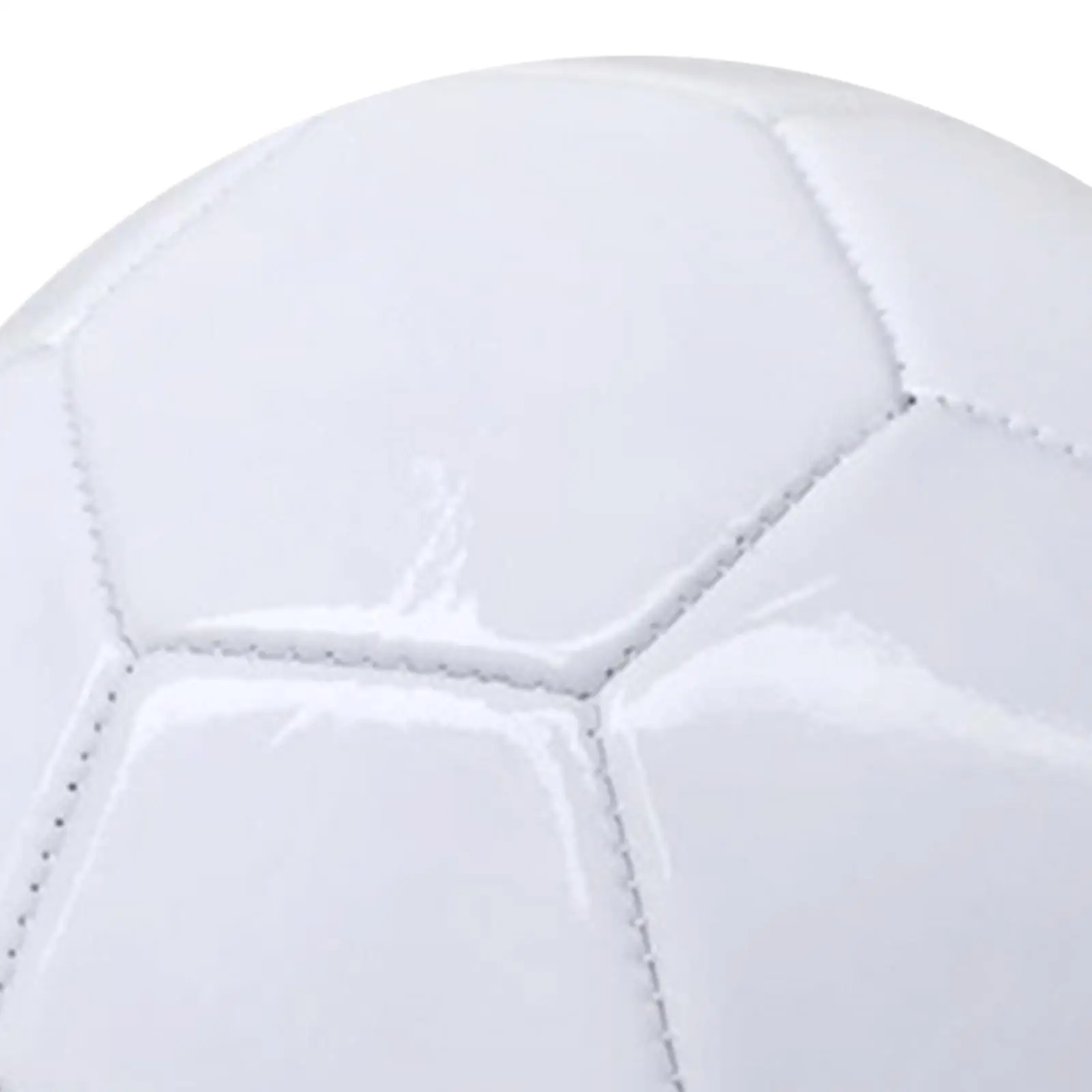 White Soccer Ball Premium Practice Game Playtime Official Match Ball for Kids