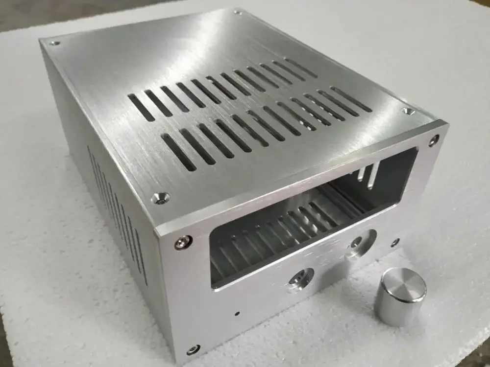 

BRZHIFI серебристая алюминиевая фотовспышка для усилителя наушников