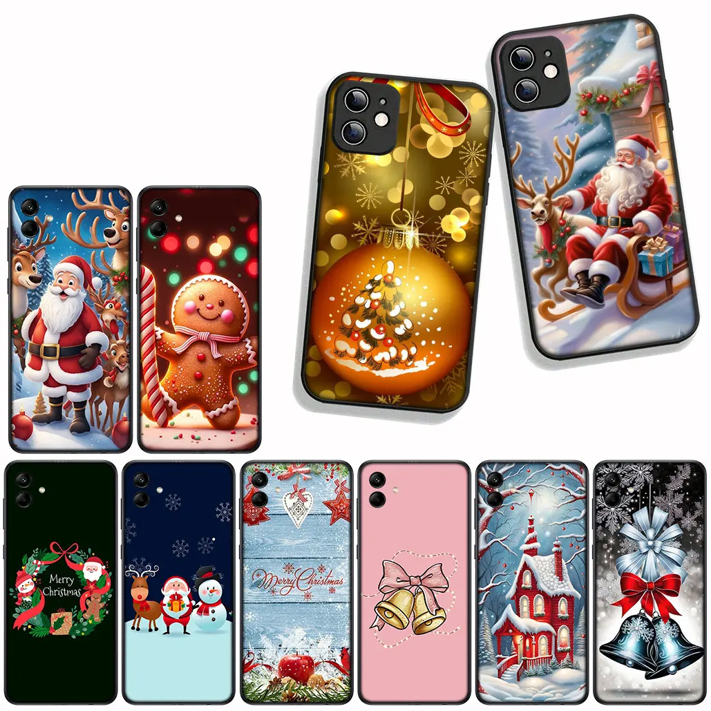 Santa Claus Merry Christmas Tree Deer Phone Case