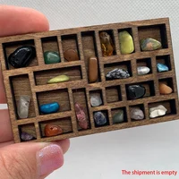 1:12 Miniature Trinket Shelf Miniature Crystal Shelf Dollhouse Miniature Decor Printers Tray Miniature Durable Easy Install 1