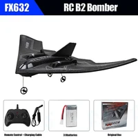 Rc Plane B2 Stealth Bomber 2Ch 34Cm Wingspain Cessna 2.4G Remote Control Airplane Aircraft Drone Toys for Adults Children 1