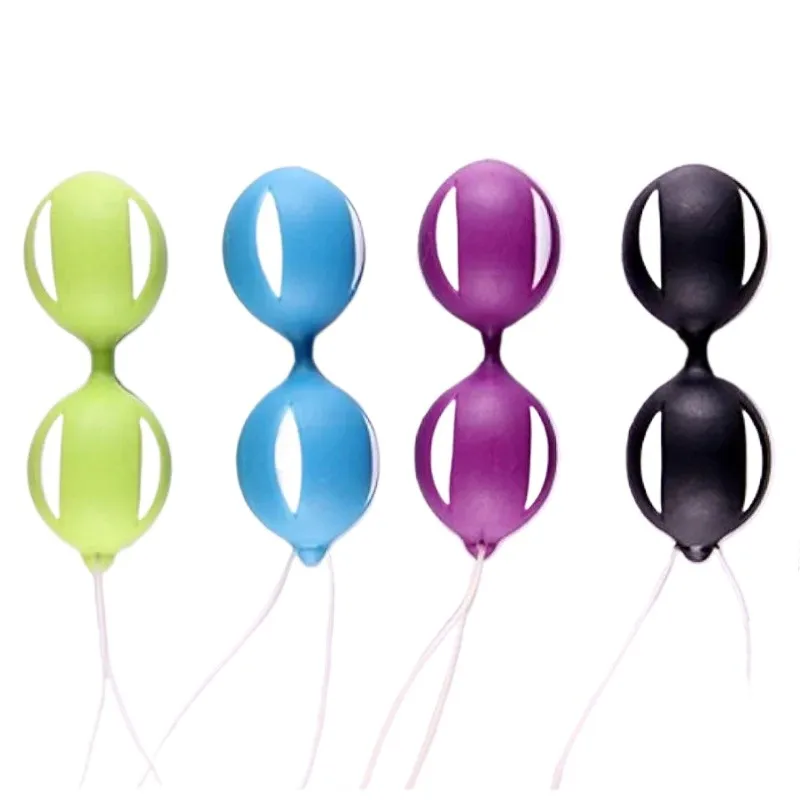 Vaginal balls double balls vaginal tightening female masturbator postpartum recovery firming sex toys for woman couple
