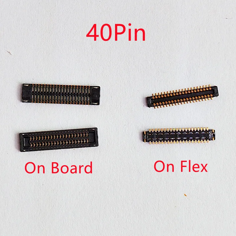 

10Pcs LCD Display FPC Flex Connector For Samsung Galaxy A10S A107 A20S A207 G6200 A6S A22 5G Screen Plug On Board 40pin