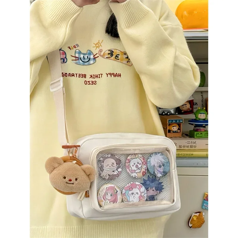 รูปสินค้า กระเป๋าไหล่สั้นน่ารัก ลายดอกไม้หวานๆ สำหรับสาวหวาน