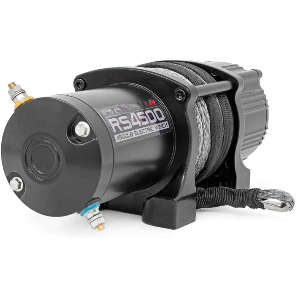 4,500LB UTV Electric Winch 1.4HP Synthetic Rope-RS4500SA