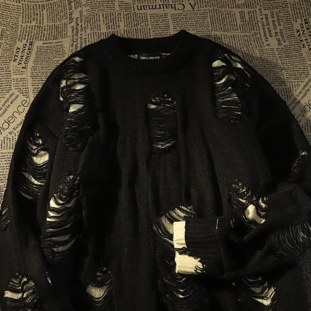 Distressed Two Layer Jumper 3