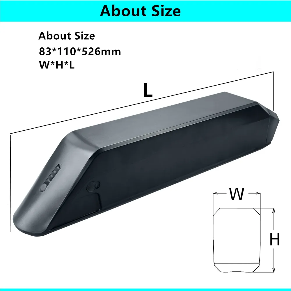 Electric Bike Lithium Battery Pack Reention Kirin Side Open 36V 48V 52V 20Ah 25Ah for Upgrade Cruiser Magicycle Cruiser Pro Ariel Rider Kepler