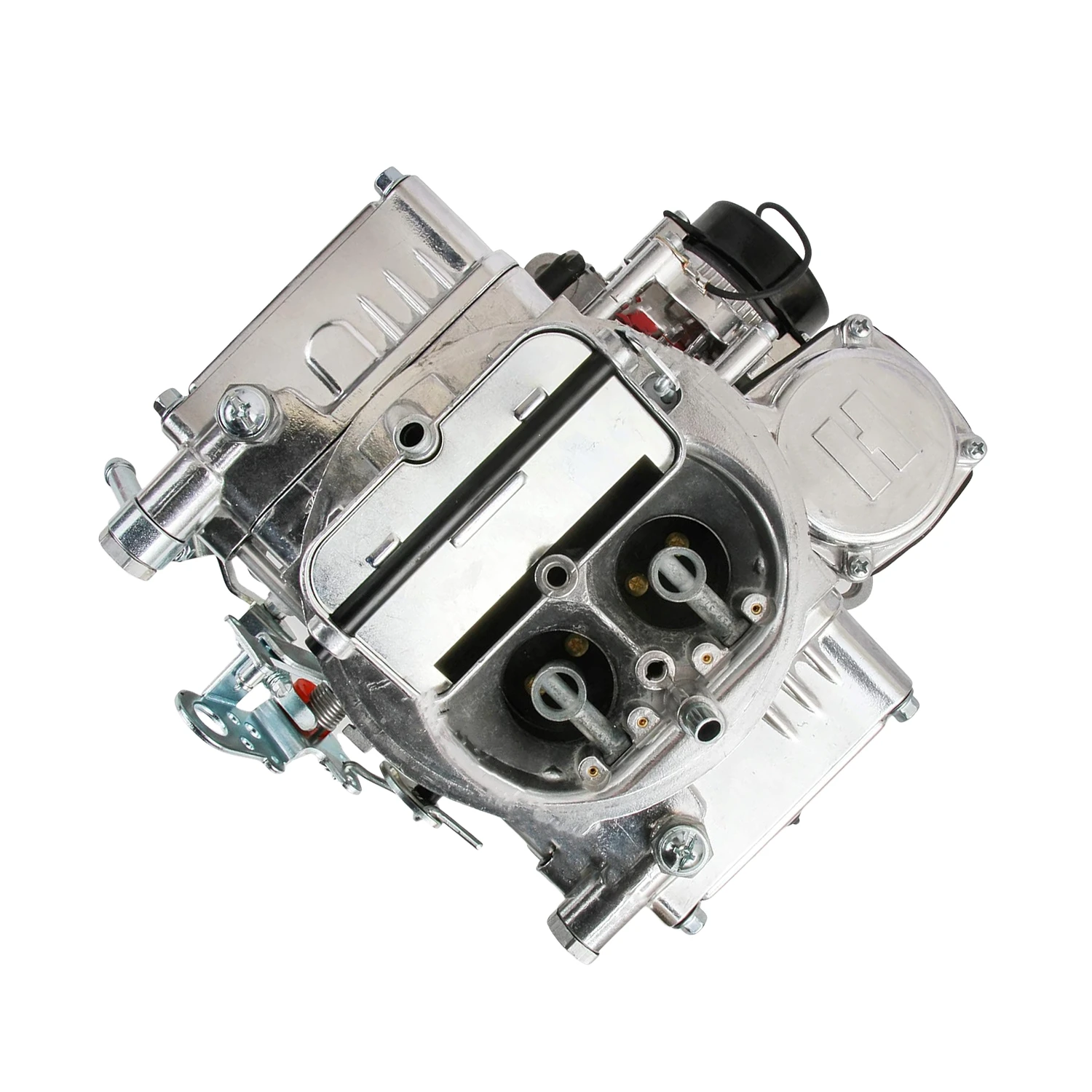 홀리 FR-80457S 0-80457S 600CFM 4배럴 전자식 초크 기화기 (머스탱, 코르벳, 쉐비용) 새 제품