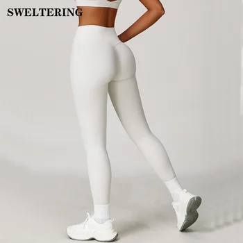 High Waist Yoga Leggings Women Push Up Sport Leggings Fitness Running Hip Lift Yoga Pants Highly Elastic Gym Workout Leggings 1
