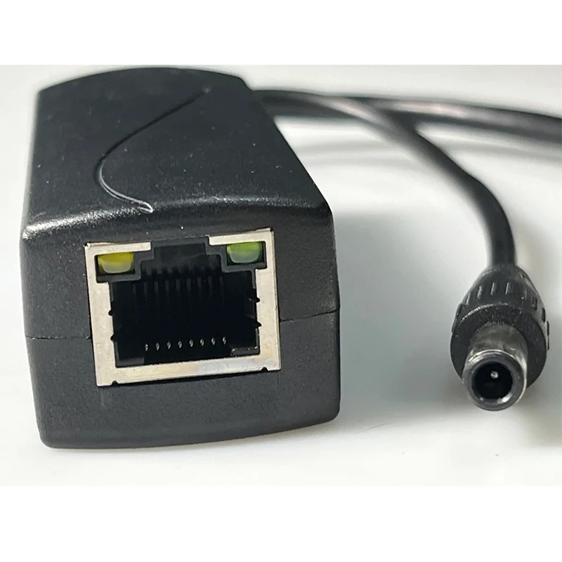 SMTAV Gigabit PoE Splitter DC12V 2A Outputs For Video Conference Camera PV Camera