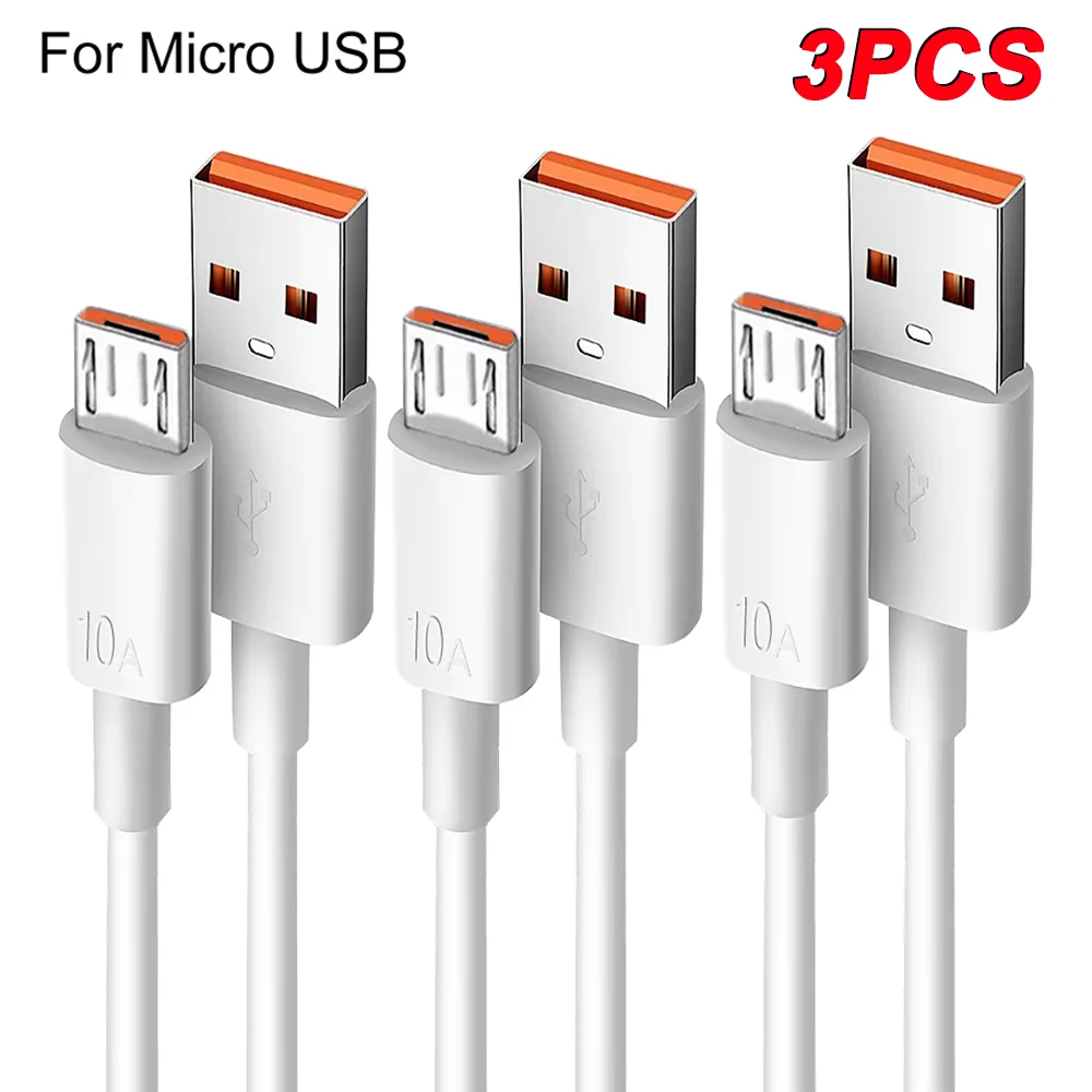 ตัวเลือกสินค้า สายชาร์จ USB 3 ชิ้น รองรับ Fast Charge สำหรับ Samsung Galaxy และอุปกรณ์อื่นๆ