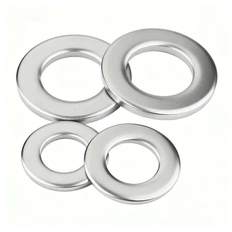 Stainless Steel Flat Washers Assortment Kit - 918 Pieces