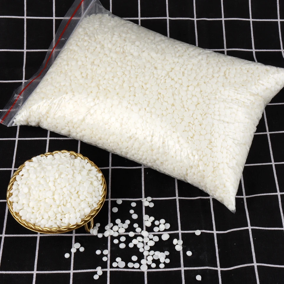 Cera Di Soia Naturale Per Candele – 1 Kg In Granuli, Ecologica E Pura Al 100%, Combustione Pulita E Lunga, Ideale Per Candele Fai Da Te E Decorazioni