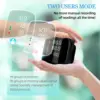 LED Rechargeable Wrist Blood Pressure Monitor English / Russian / Portuguese / Spanish Voice Broadcast Tonometer BP Monitor 4