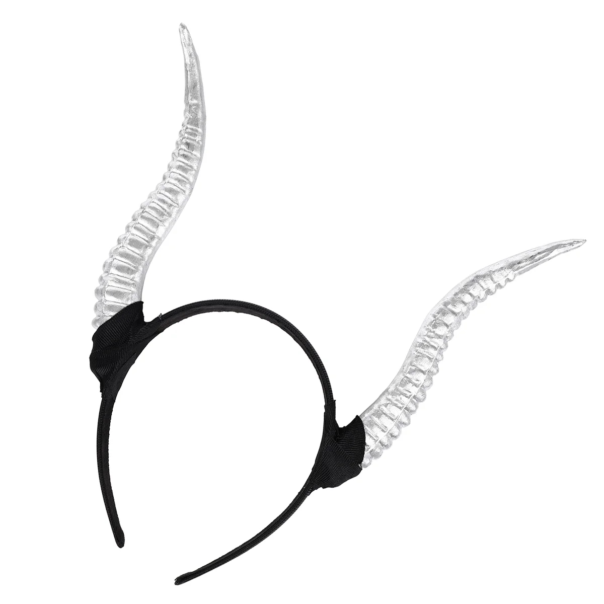 Sheep Horn Durable Plastic Headband Halloween Costume Accessories Festive Party Hair Decorations Stylish One Size Fits All
