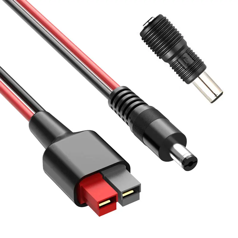 Anderson to DC 5.5*2.5 DC 8mm(7909) Extension Cable for Jackery Explorer 160 240 300 500 GoalZero Yeti ALLPOWERS Bluetti