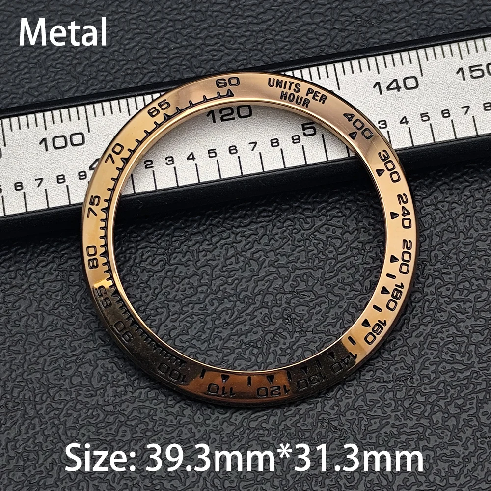 Rhinestone-Embellished Watch Bezel Insert