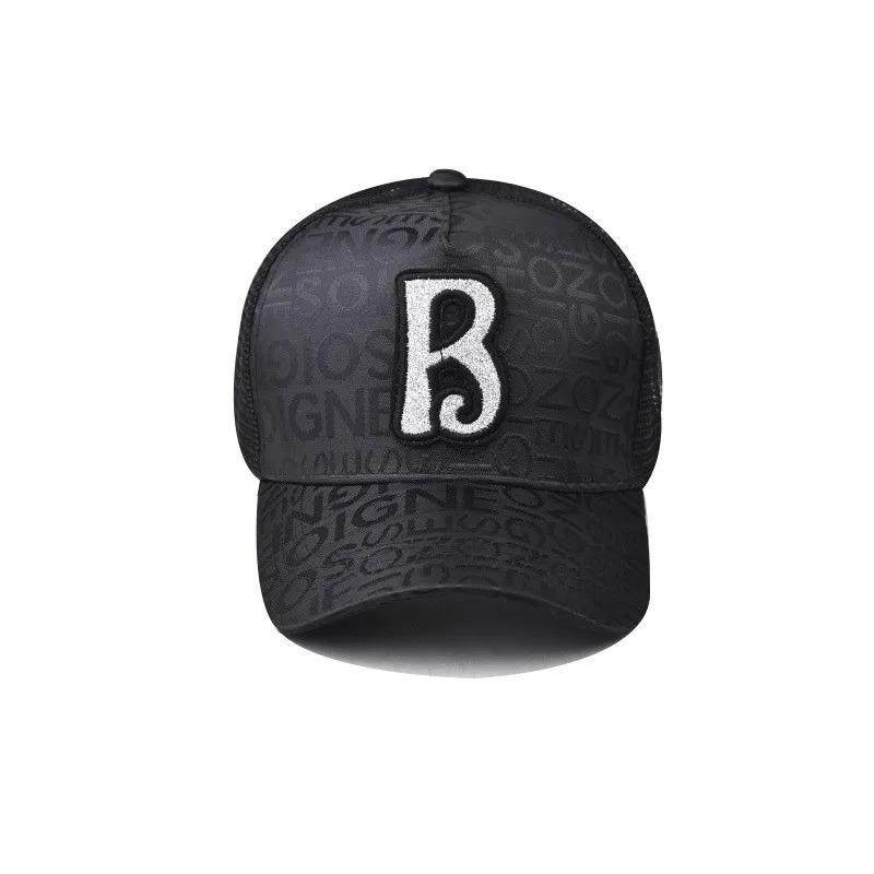 Persönlichkeit Brief Neue Design Retro Mesh Baseball Kappe Für Männer Frauen Herbst Sommer Snapback Hut High Top Netzwerk Sonne Hüte Gorras – Detail 14