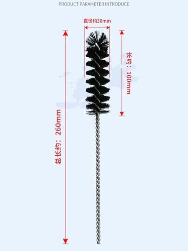 에어 도어용 강화 청소 브러시, 탄소 퇴적물, 자동차 엔진 공기 흡입구 청소 도구, 연소 챔버 실린더 브러시, 5 개 2