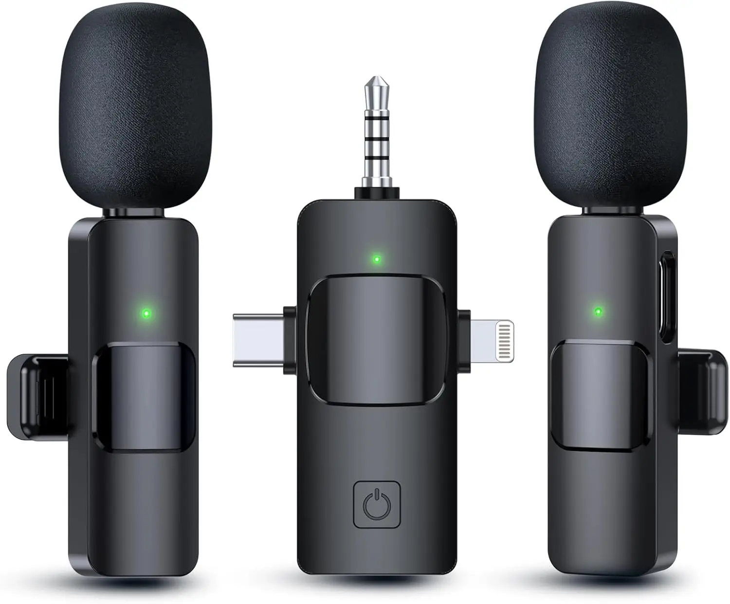 Microfone de Lapela sem Fio 1