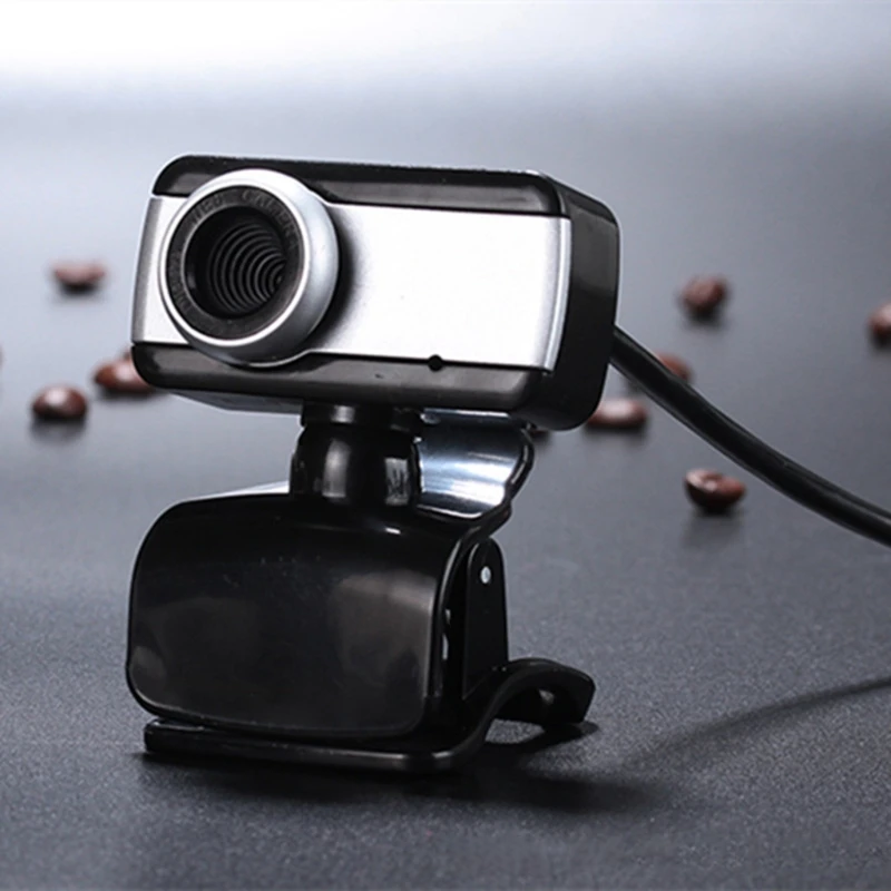 Laptop Computer Replacement Accessories Webcam Built-in Stereo Microphone PC Camera USB Camera Black Portable 1 pc webcam pc web camera computer camera