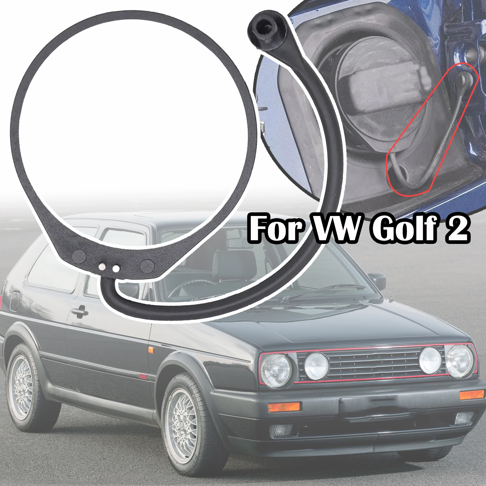 

For VW Golf 2 3 4 Fuel Tank Petrol Cap Filler Cord Tether Rope Strap Band Cable 2006 2005 2004 2003 2002 2001 2000 1999 - 1983