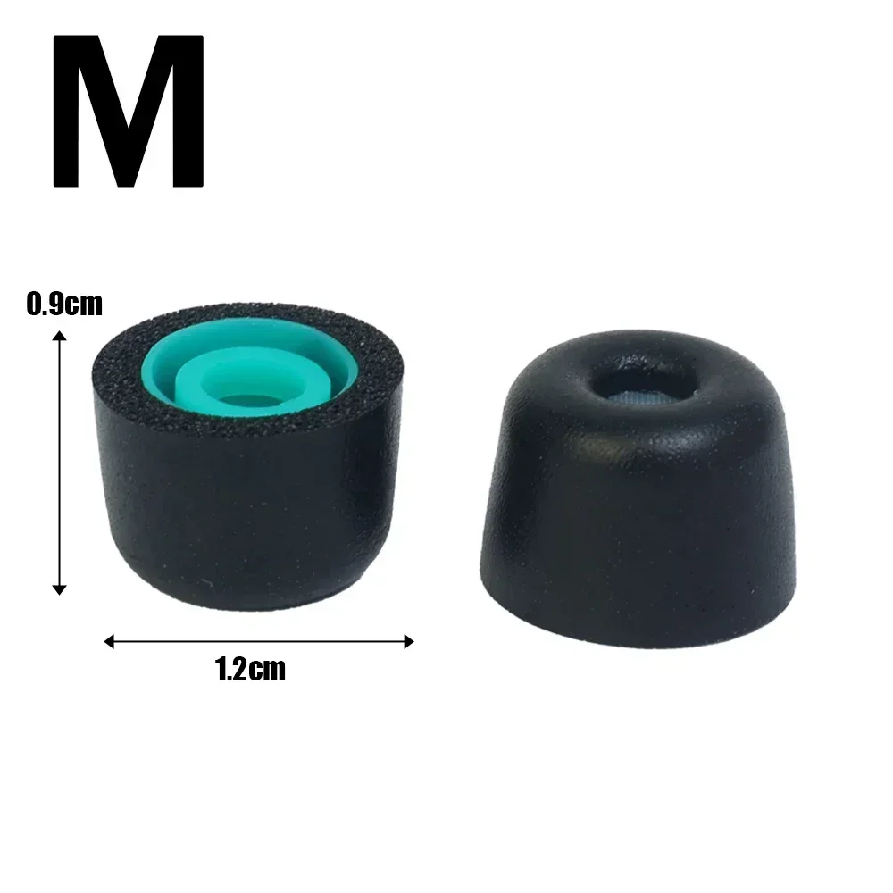Wireless Earphone Eartips - Soft Memory Foam, Replaceable Anti-Slip Earbuds