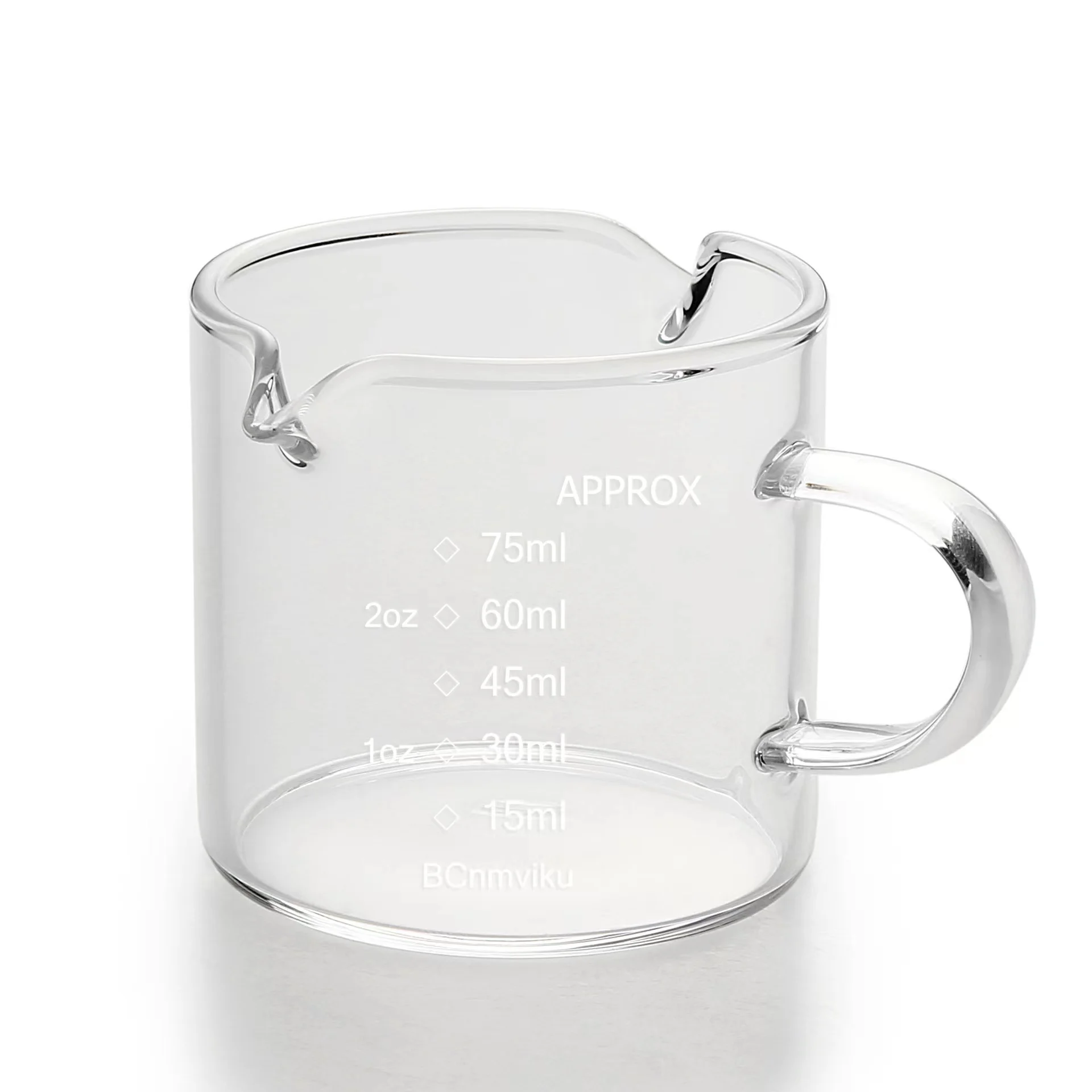 With Clear Scale Glass Measuring Cup Pour Spout Milk Jug Clear Durable  Measure Mug Kitchen Baking Tools Espresso Measuring Cup - AliExpress