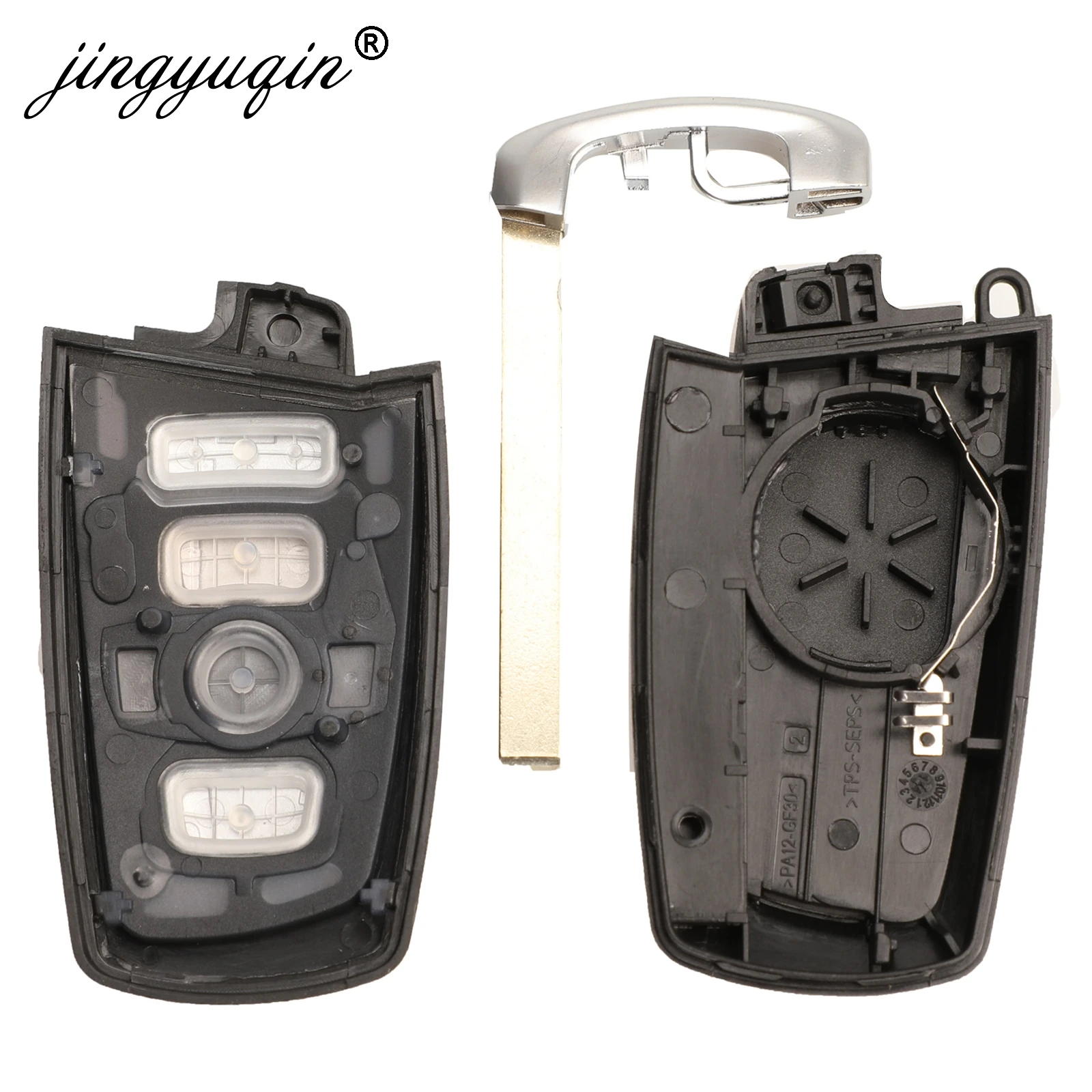 Smart Car Key Shell Cover Remote Keyless Case for BMW CAS4 F FEM 3 5 7 Series E90 E92 E93 X5 F10 F20 F30 F40 Panic FOB
