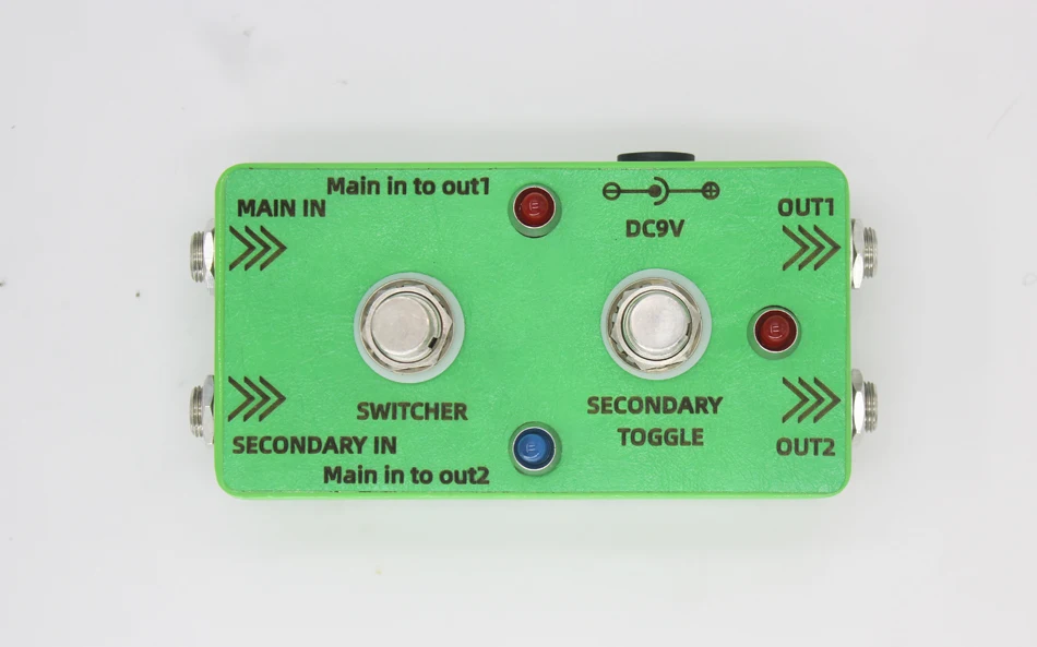 

DIY сделанная вручную гитара Эффекты ABXY Box Guitar Line Select Single Block 2 в 2 Out