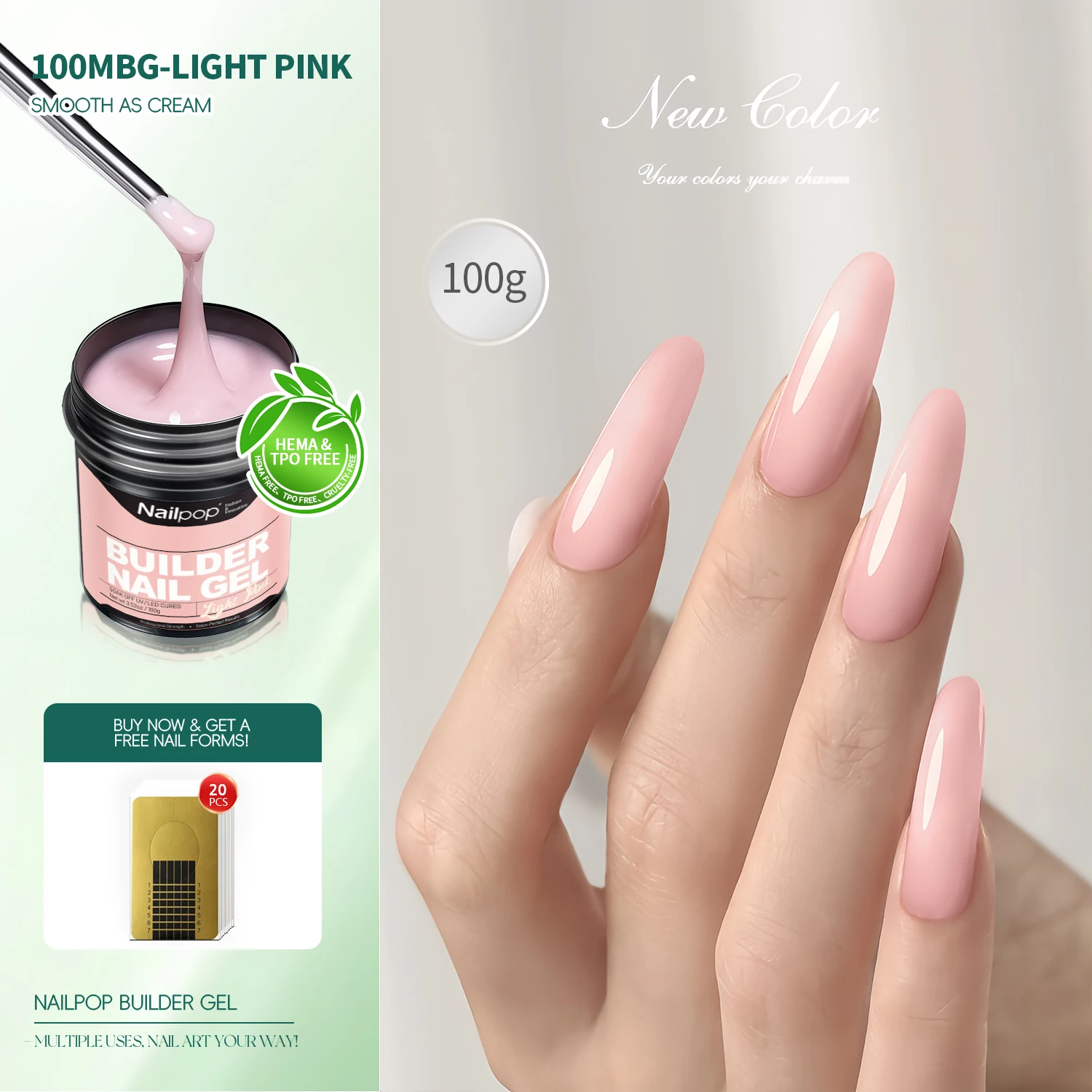 100MBG-Light Pink