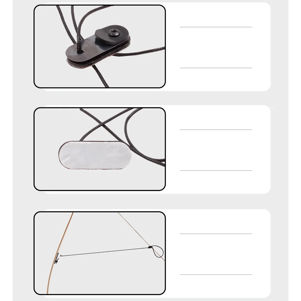 

51cm Self-Adhesive Archery Beauty Hunting Clicker 4*1.5*1cm Bow Limbs Paste Signal Slice For Recurve Bow Archery Accessories