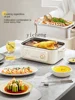 Tqh Stainless Steel Electric Steamer Household Multi-Functional Automatic Steaming Boiling Stewing Integrated Pot Multi-Layer 2