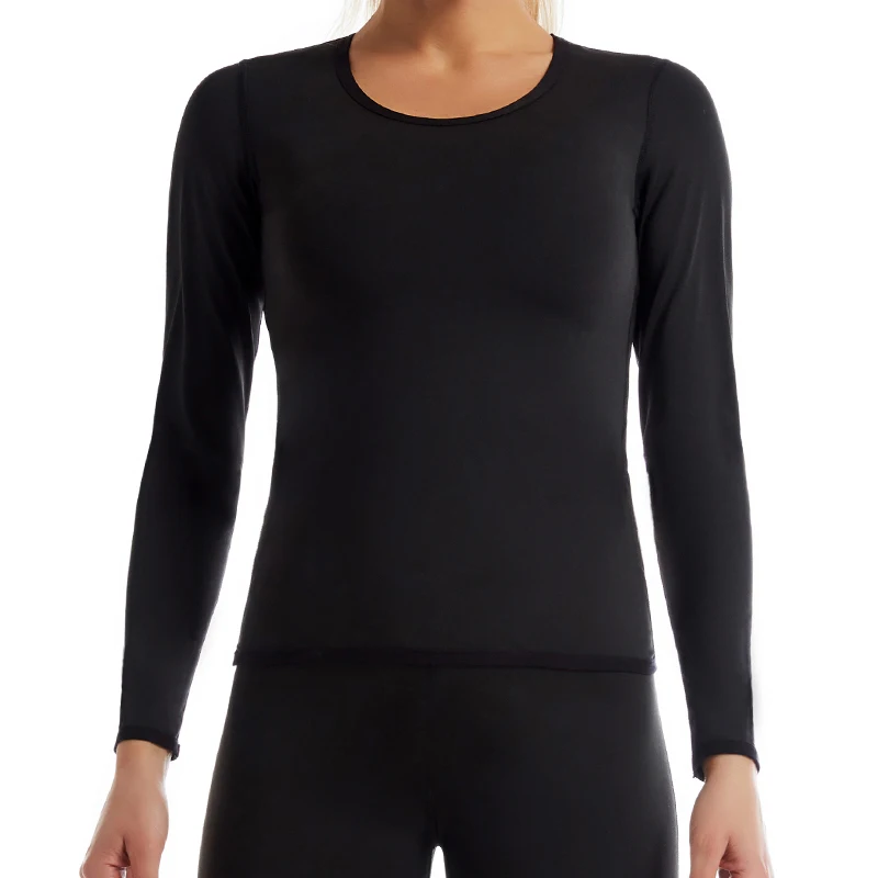 CHENYE Shirt Women Long Short Sleeve High Compression Sweating Workout Top Body Shaper Tummy Slimming Control Vest Athletic Tees body shaper