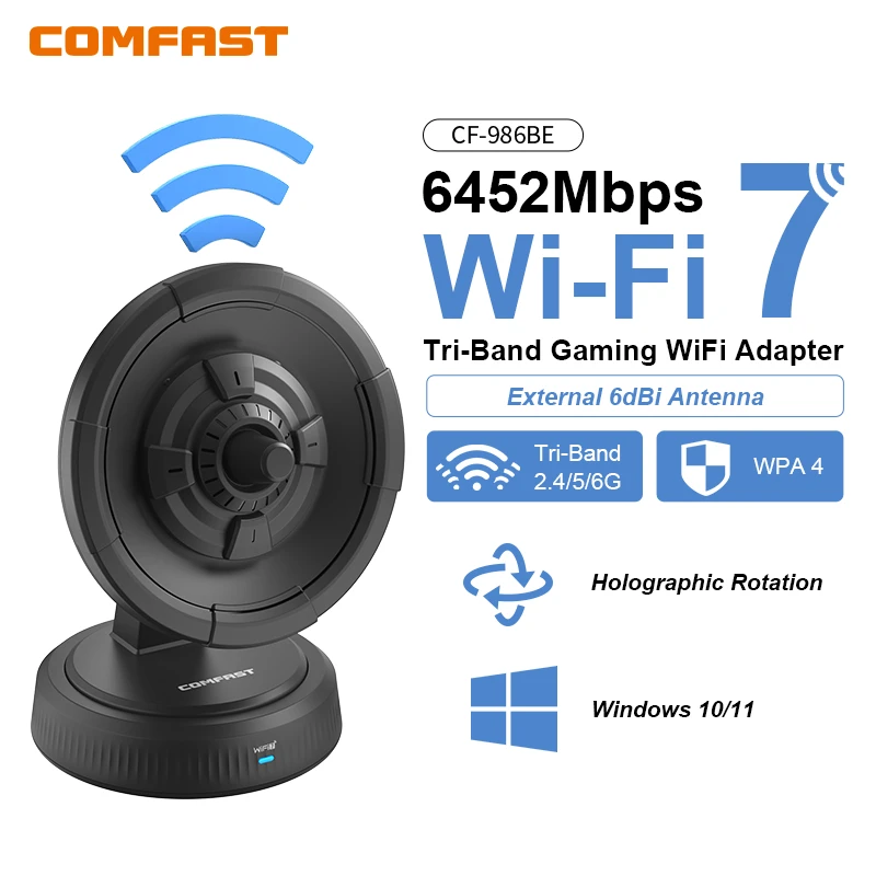 COMFAST BE6500 WiFi USB Adapter USB Directive