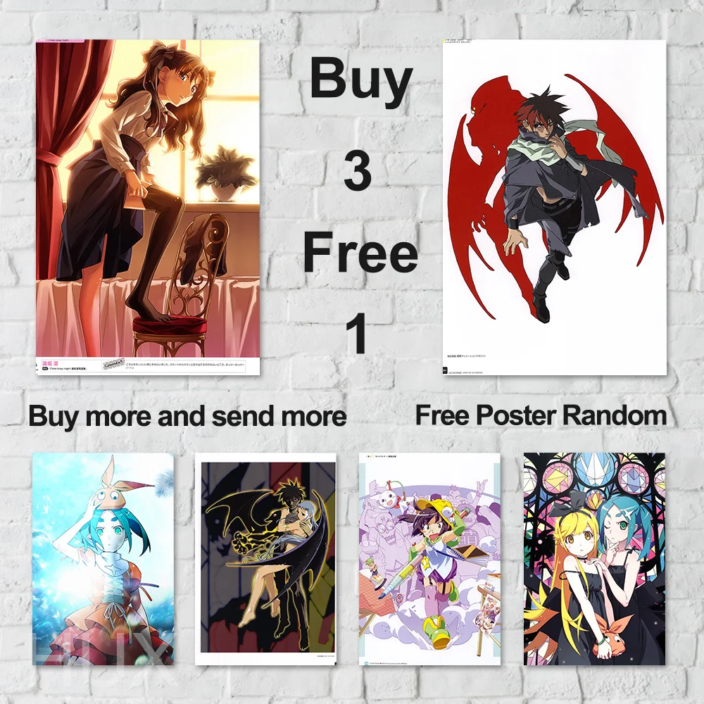 

Japanese Anime Girl Series Canvas Painting Home Wall Stickers Decorative Murals Cartoon Modern Cafe Bedroom Aesthetic HD Posters