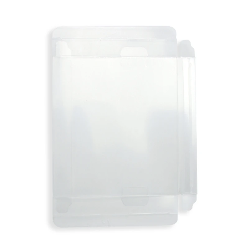 Pack of 10pcs Plastic PET Transparent Box Game Cartridge Protectors Case for NES