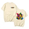 Lc Waikiki Monkey Graphic Print T-shirt Summer Funny Men Women's Cartoon Monkeys Short Sleeve T Shirts Male 100% Cotton Tshirt 4