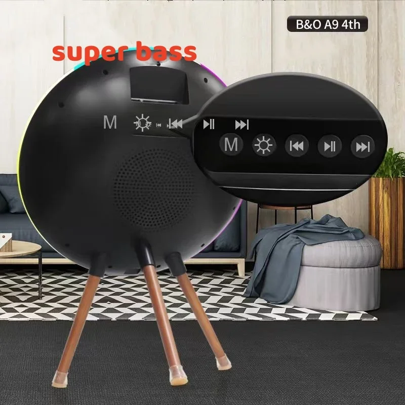 B&O A9 4th ディスク型卓上ホームシアター 100W スーパーバスサブ