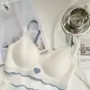 BH Bralette Top pour femme, soutien-gorge sans armatures, confortable, avec maintien supérieur, bretelles réglables, dos élégant